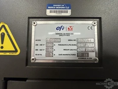 USED 2011 EFI VUTEK GS 3250