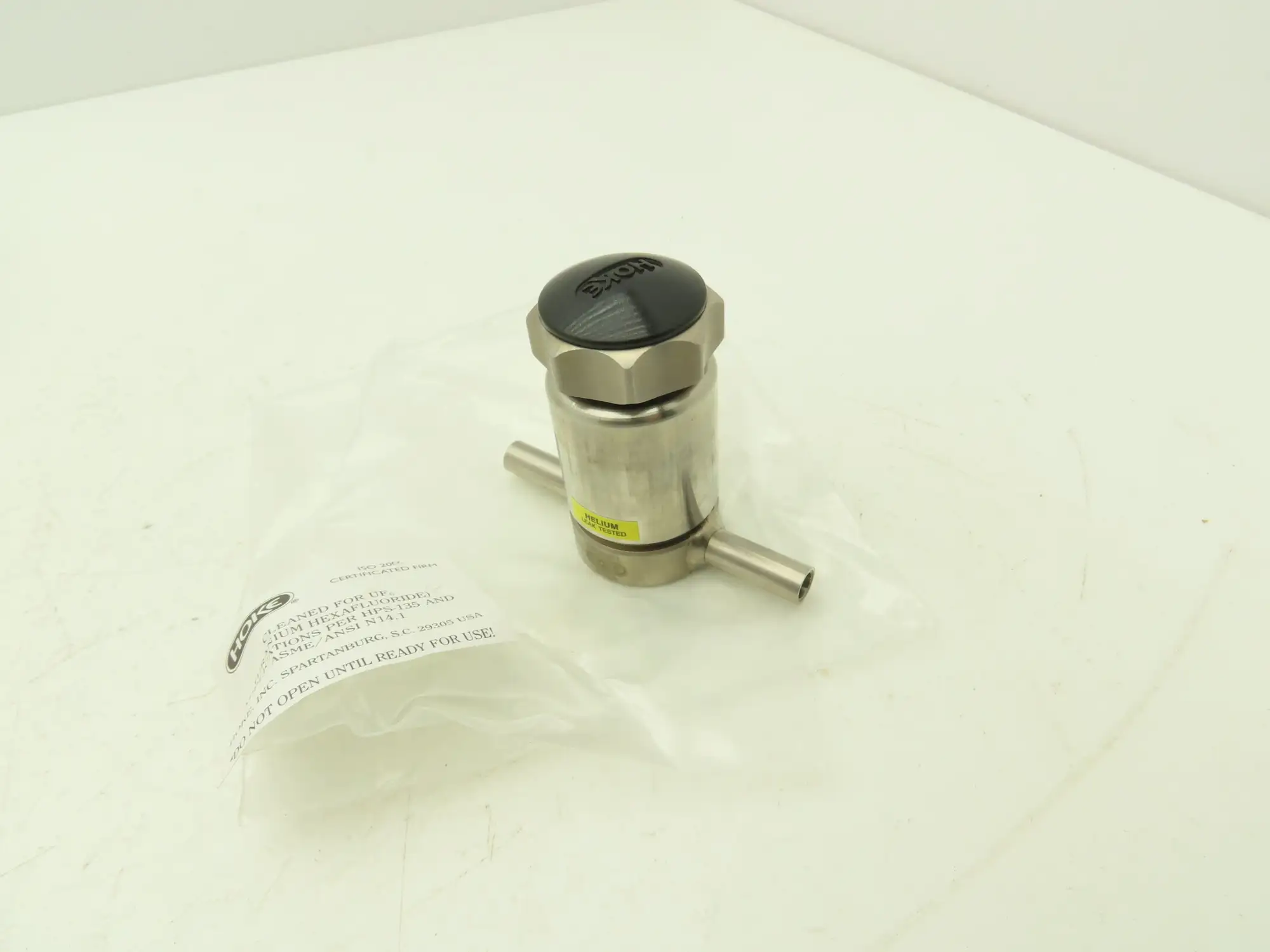 Hoke Valves 4618N4MHPS-135 Stainless 2-Way Diaphragm Valve 300psi