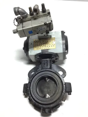 Sure Torque NVS4114-0009F -ST-DA/ST-SR Pneumatic Actuator Butterfly Valve