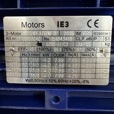 NEW KSB Movitec VSF 4/12 B