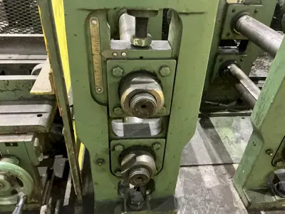 10 & 12 STAND X 2" BRADBURY SIDE BY SIDE U JOINT DRIVE ROLLFORMER: YOBRO #24947
