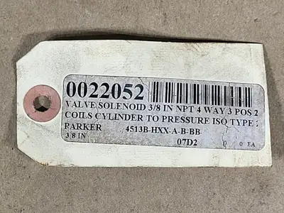 USED PARKER PNEUMATIC 4513BF20ABBB53