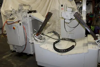 10,000 LB X 20" X .175" ROWE UNCOILER AND STRAIGHTENER WITH COIL CAR