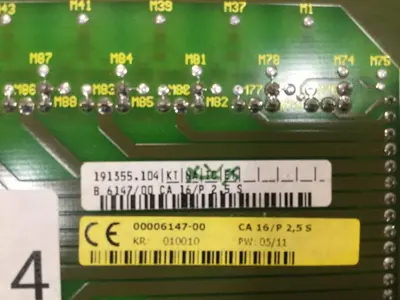 USED BACHMANN ELECTRONIC CA16/P2.5S