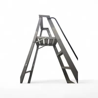 Louisville Ladder 9.5 ft A Frame foldable on wheels
