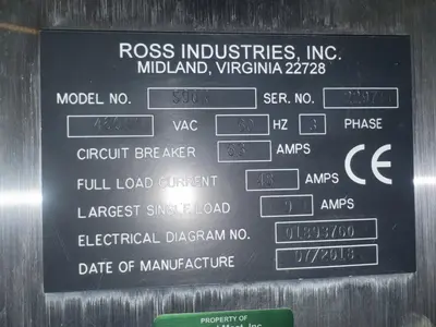 Used 2018 ROSS S90X Tray Sealers Illinois US | M&M Equipment Corp. #1266891