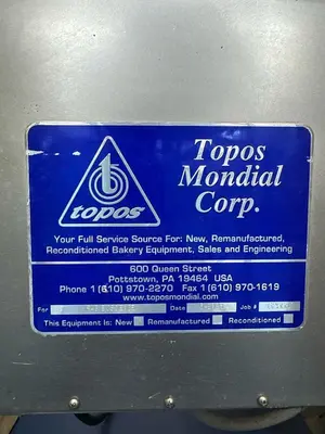 Used 2025 TOPOS MONDIAL 900 LB Double Arm Mixers Texas US | Bakery Machinery and Engineering #1770347