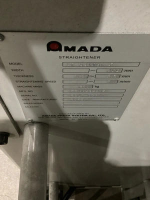 Used 2023 AMADA LK-03AXBA-X Coil Straighteners Michigan US | iGAM Industrial Marketplace #1412082