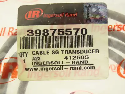 Ingersoll Rand 39875570 Transducer Pressure Sensor Cable With Plug Rev 2 OEM