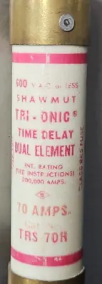 Gould Shawmut A6D80R Dual Element Time Dekay 70 A 600V Loc4B29