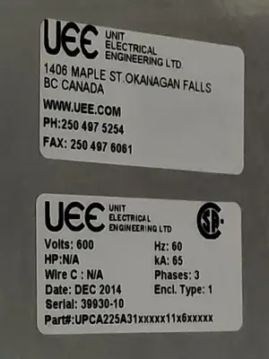 USED EATON KDC3400FS