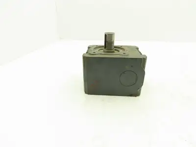 Ass-ag M 40 B Right Angle Worm Gearbox 82:1 Ratio 14mm