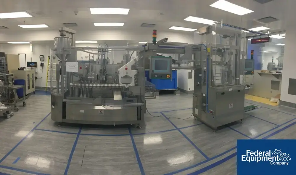 USED Tonazzi Vasquali Tonazzi Vasqauli Millennium Tube Filler, Model MILL.200