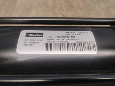 Parker 2.50J2ALUS14A4.000 Hydraulic & Pneumatic Cylinders | ESS Industrial Equipment Sales (4)