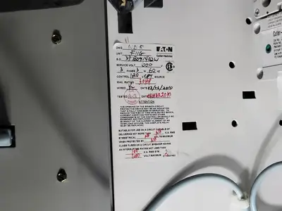 Used EATON SVX025A1-5A4N1 Switchgears British Columbia CA | Lenmark #240169