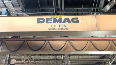 DEMAG 30 Ton Cranes - Overhead, Bridge | Highland Machinery & Crane (3)