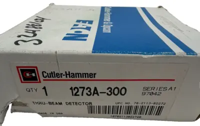 NEW EATON CUTLER-HAMMER 1273A-300 PHOTOELECTRIC DETECTOR SER.A1 1237A300