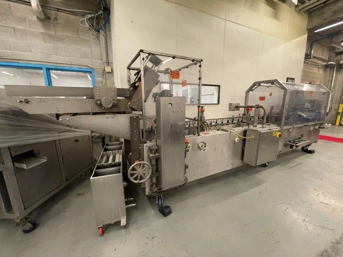 ADCO 15D-105 Stainless Hand Load cartoner , 12" centers