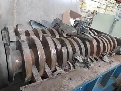 SHREDPAX MODEL AZ80 DUAL SHAFT SHREDDER TWIN 40HP MOTORS (NO CONTROL)