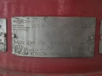 USED FLYGT 2670.181-0043