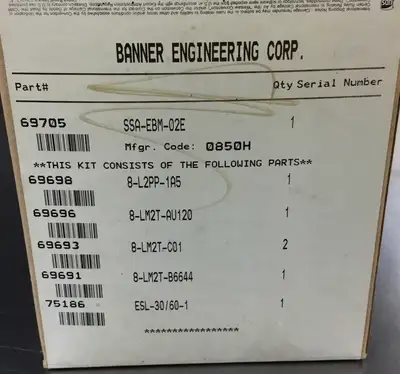 USED BANNER ENGINEERING 69705