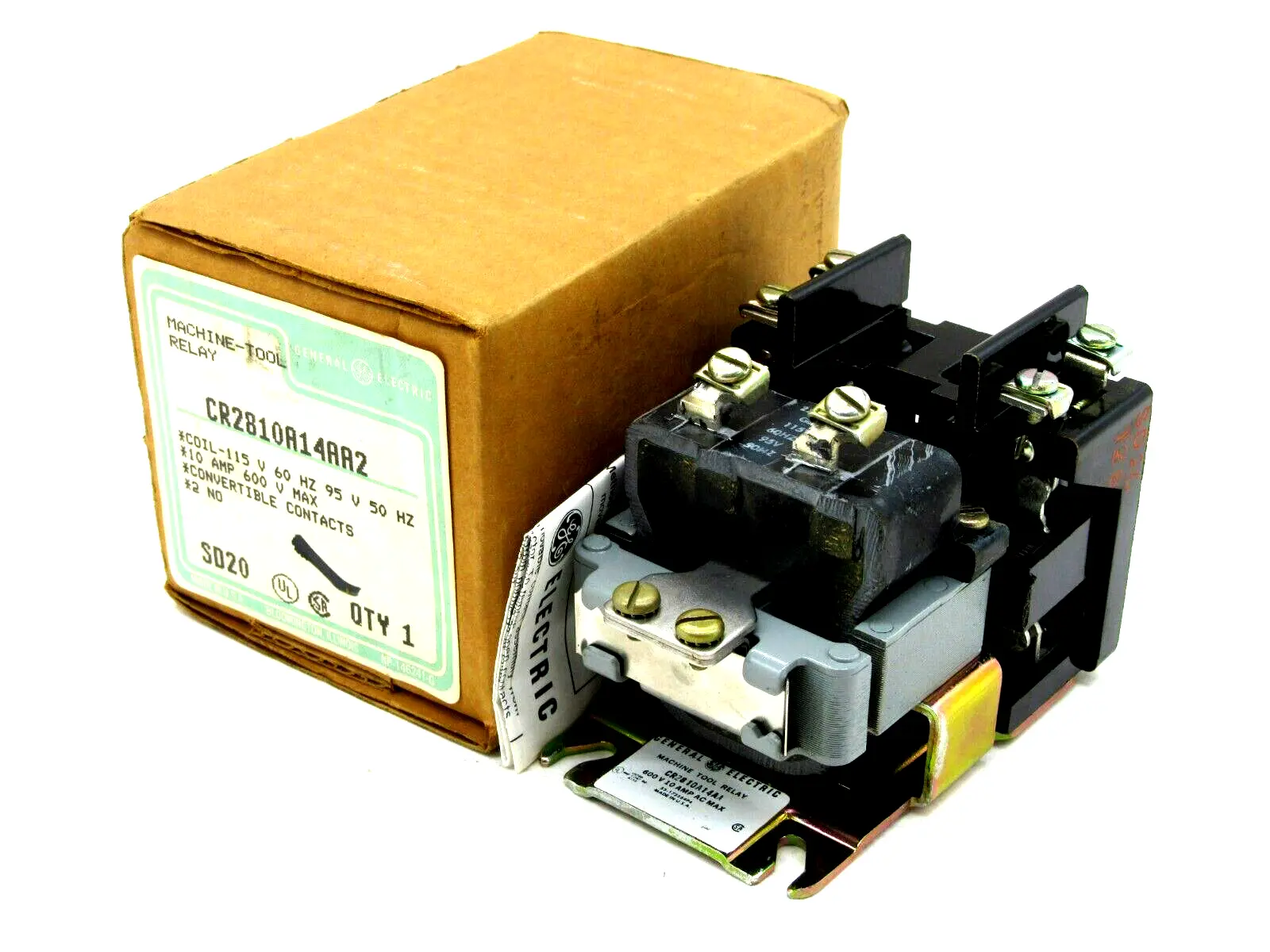 NEW GENERAL ELECTRIC CR2810A14AA2 RELAY