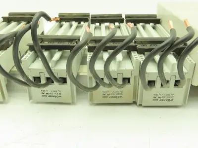 Wohner 6032 Classic 60 System Busbar 15" 3Ph 362A EQUES Adaptor 32A Lot of 5