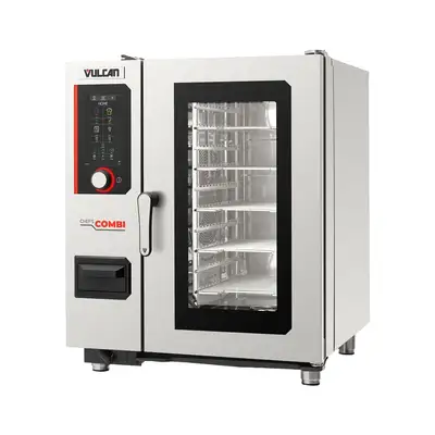 Vulcan CHEF-101G Chef'scombi Half Size Combi Oven - Boiler Based, Convertible