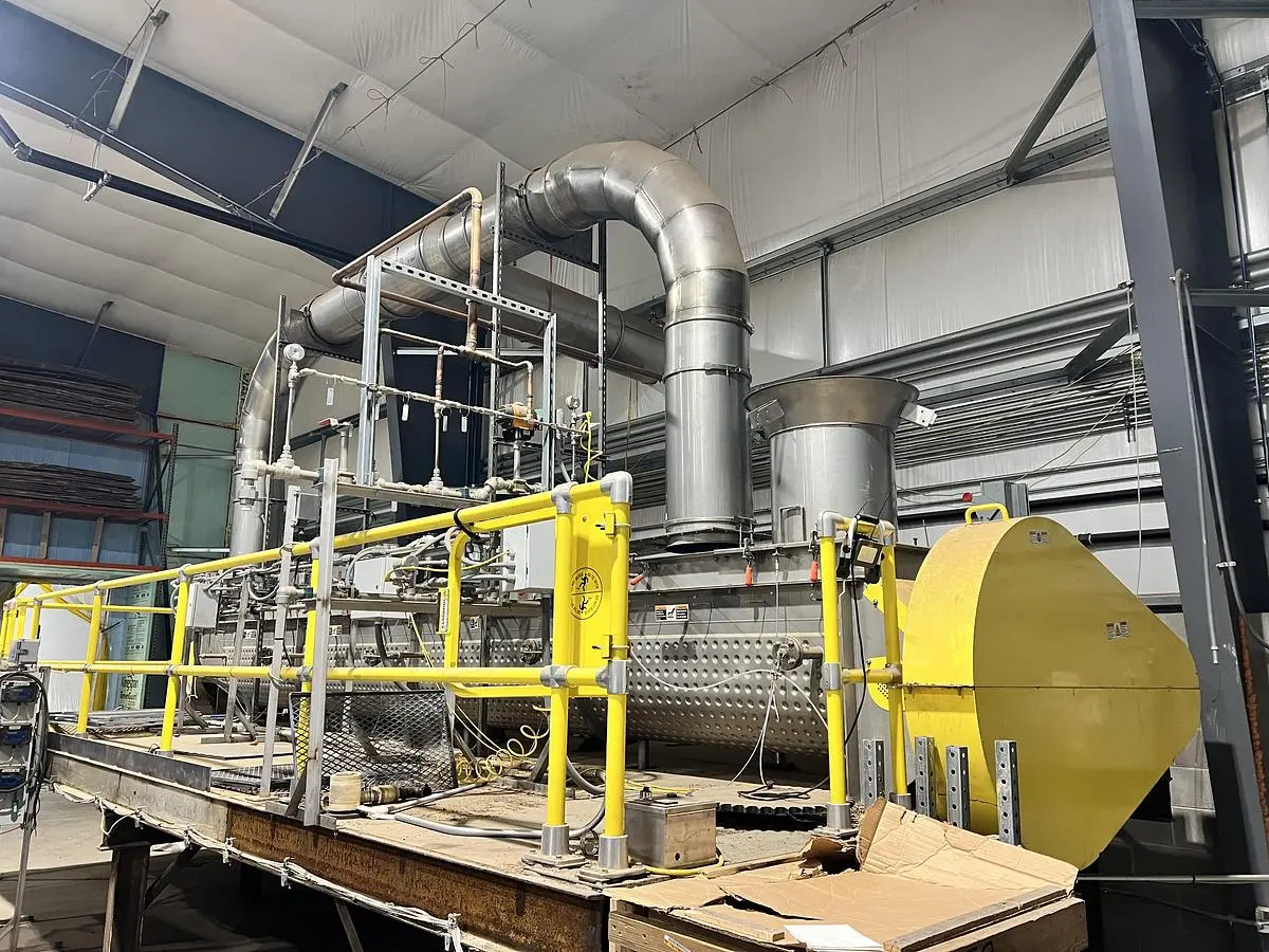 Industrial Flash Freeze Thermal Screw Nitrogen Sprayer