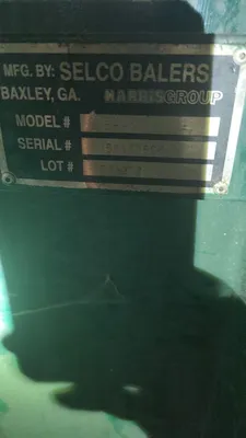 SELCO baler Extrusion Other, Baler | Mark One Machinery (2)