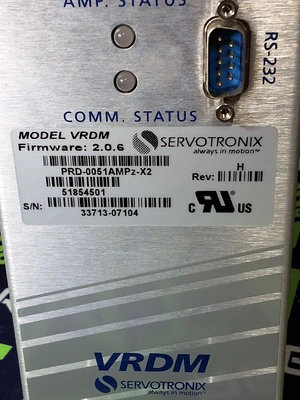 USED SERVOTRONIX PRD-0051AMPZ-X2 / 51854501