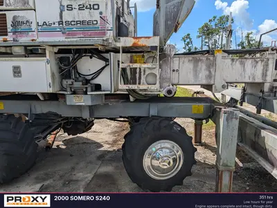 Used 2000 SOMERO S240 Asphalt Pavers Florida US | Proxy Equipment #1378474