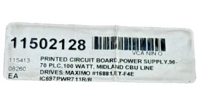 NEW GE FANUC IC697PWR711N POWER SUPPLY ADAPTER PROGRAMMABLE CONTROLLER