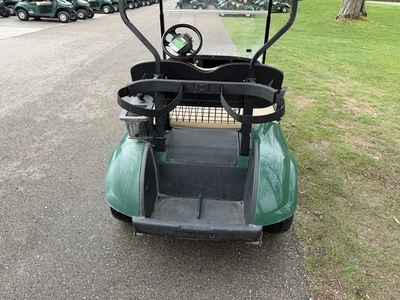(1) 2015 E-Z-Go golf cart with a Kawasaki gas engine, does not include Club canopy, includes ball wa...