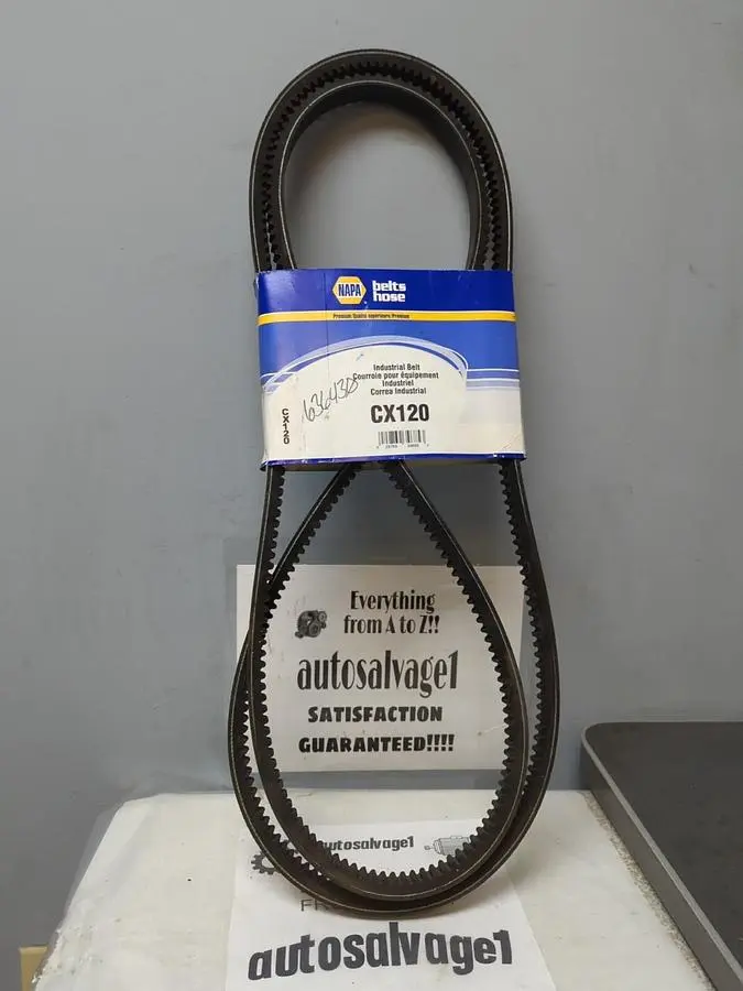 New | in-Stock NAPA CX120 Belts Ohio US | Surplus Asset Holdings #1237089