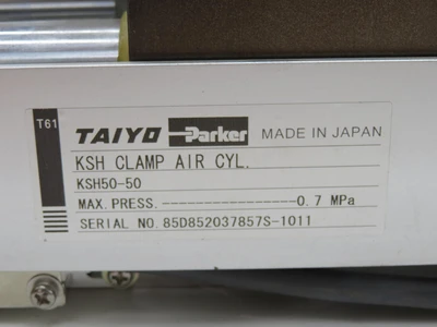 Used TAIYO PARKER _UNKNOWN_ Parts (Hydraulics and Pneumatics) Texas US | OCO Industrial #1626894
