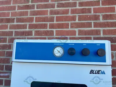 USED LINDBERG / BLUE M VO1218A VACUUM OVEN 6° TO 260°C, 1.5 CU. FT.