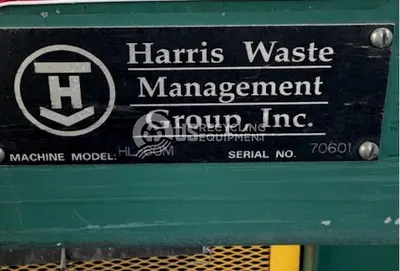 Used HARRIS HL-60M WIDE MOUTH, CLOSED DOOR HORIZONTAL BALER Balers Texas US | US Recycling Equipment #889426