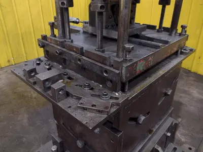 20 TON PNEUPOWR AIRAM MODEL #4P20 PNEUMATIC PRESS 3” STROKE: YOBRO #24858