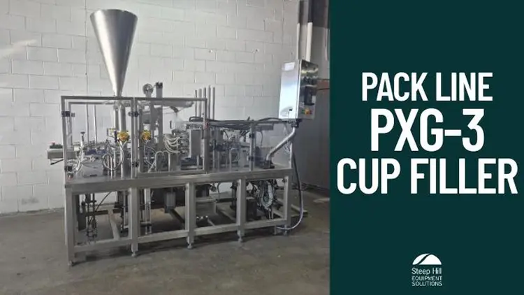 Used PACK LINE LTD PXG-3 Cup Fillers | Steep Hill Equipment Solutions #773570