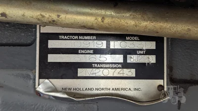 USED 1999 NEW HOLLAND TC33D
