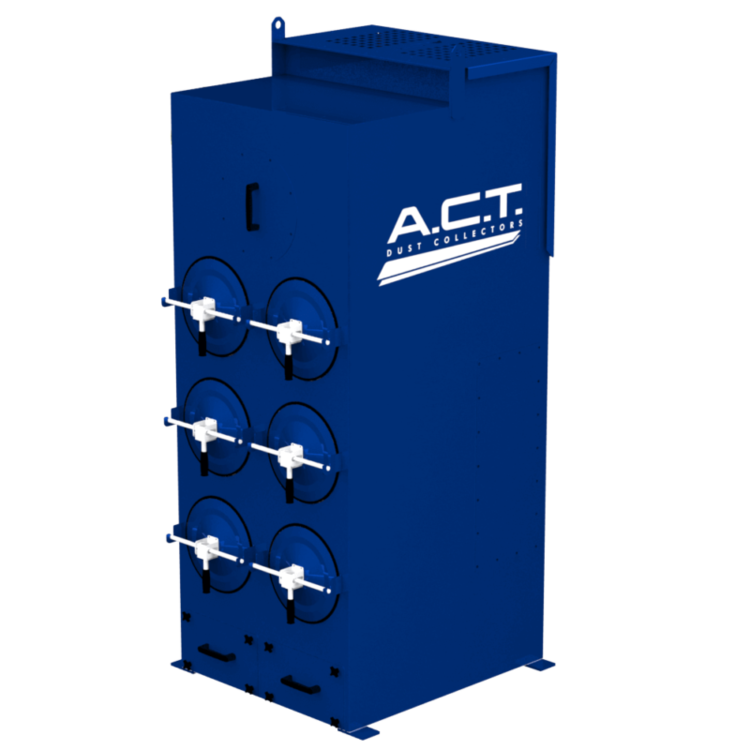 Used ACT LASERPACK 6 Dust Collectors | Mac-Tech #401050