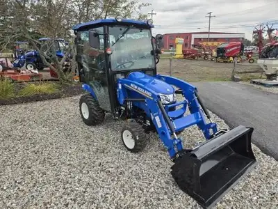 New | in-Stock 2025 NEW HOLLAND WORKMASTER 25S Sub-Compact & Compact Tractors Maine US | Beauregard Equipment #1511303