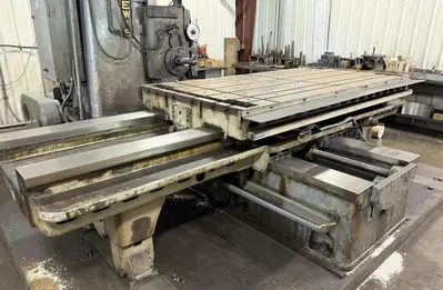Used GIDDINGS & LEWIS 340-T Horizontal Table Type Boring Mills Ohio US | G-2000, Inc. #1323205