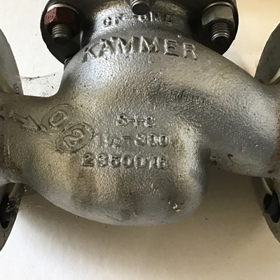 Kammer 35338-I/P Actuator Stainless Steel Valves 1-1/2″ Spring Range 20-43