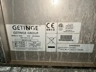Used 2014 GETINGE S8666 Parts Washers Ohio US | HGR 24 #1518148