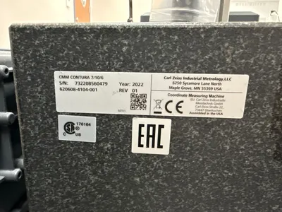 2022 ZEISS CONTURA 7.10.6 Coordinate Measuring Machines | Machnet (2)
