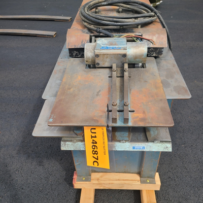 U14687C Used Lockformer triplex w/ slitting attachment