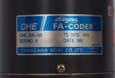 USED TAMAGAWA TS-5170-N10 ENCODER OHE 25K-85