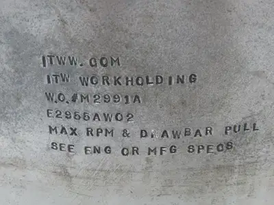 N.A. Woodworth CNC Lathe Power Chuck 3-Jaw 11.75" OD